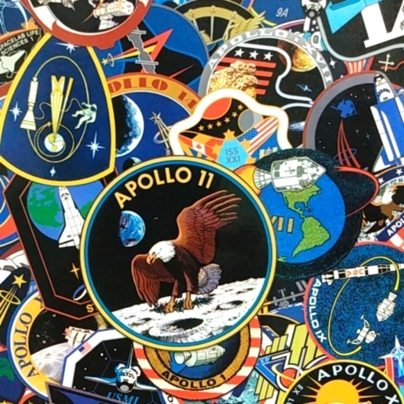AQUARIUS NASA MISSION PATCHES PUZZLE 20x28 NIB - Picture 2 of 8